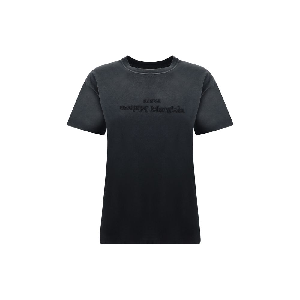 Margiela Gray Cotton T-Shirt