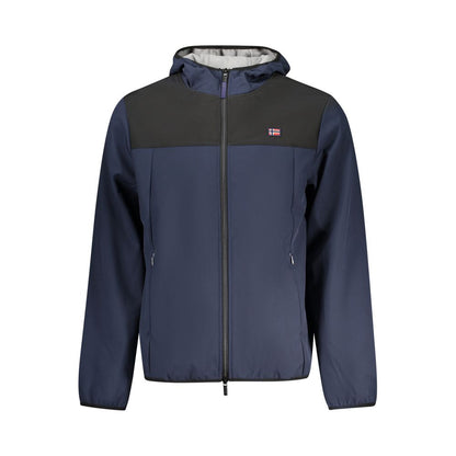 Norwegen 1963 Blaue Polyester-Herrenjacke