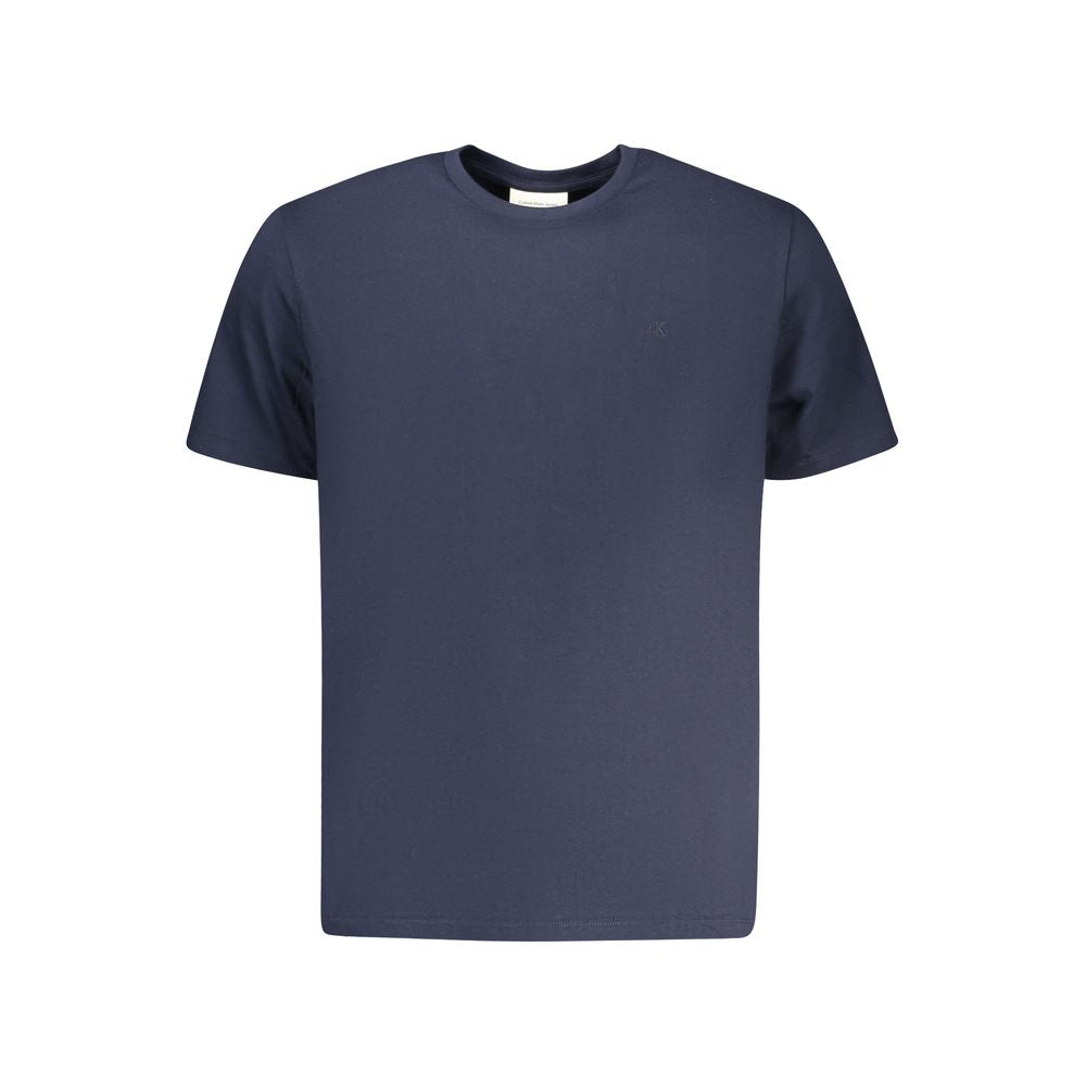 Calvin Klein Herren-T-Shirt aus blauer Baumwolle