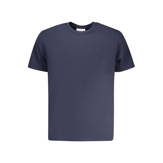 Calvin Klein Herren-T-Shirt aus blauer Baumwolle