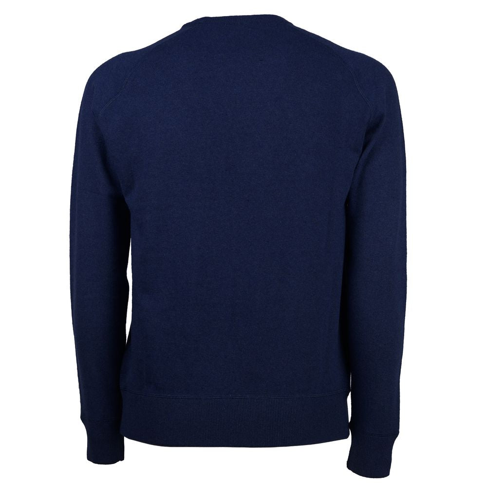 Blauer Herrenpullover aus Kaschmir von Emilio Romanelli