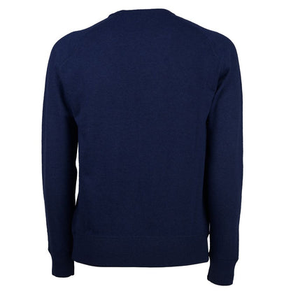 Blauer Herrenpullover aus Kaschmir von Emilio Romanelli