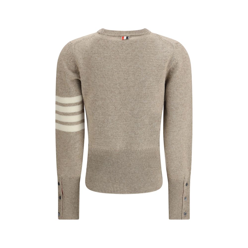 Thom Browne Beige Wool Sweatshirt