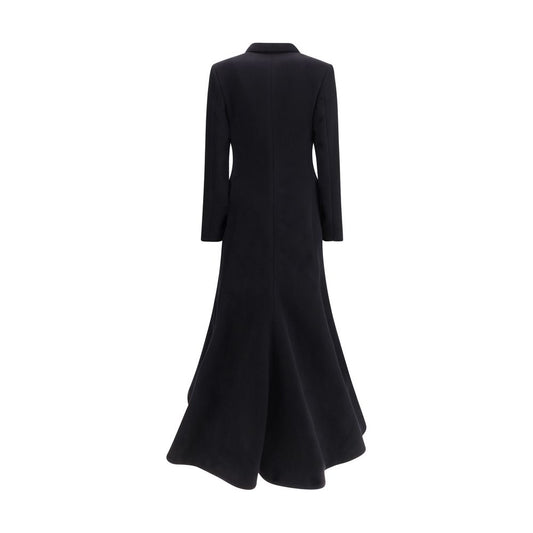 Balenciaga Oversized Godet double-breasted Coat