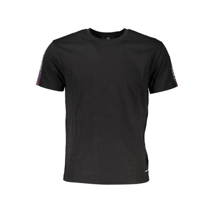 Schwarzes Baumwoll-T-Shirt der Cavalli Class