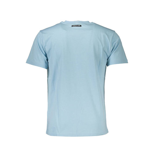 Cavalli Class Blue Cotton T-Shirt