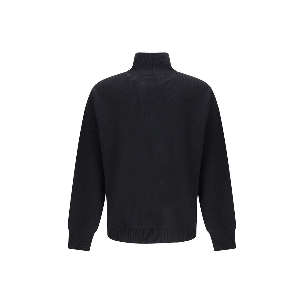 Roberto Collina Black Wool Sweatshirt
