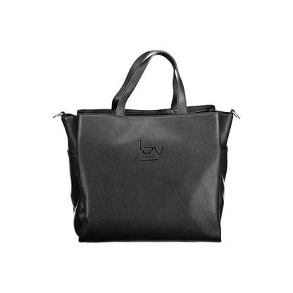 BYBLOS Schwarze Polyethylen-Handtasche