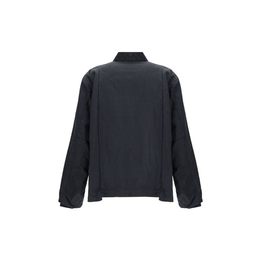 Sacai Black Cotton Coat