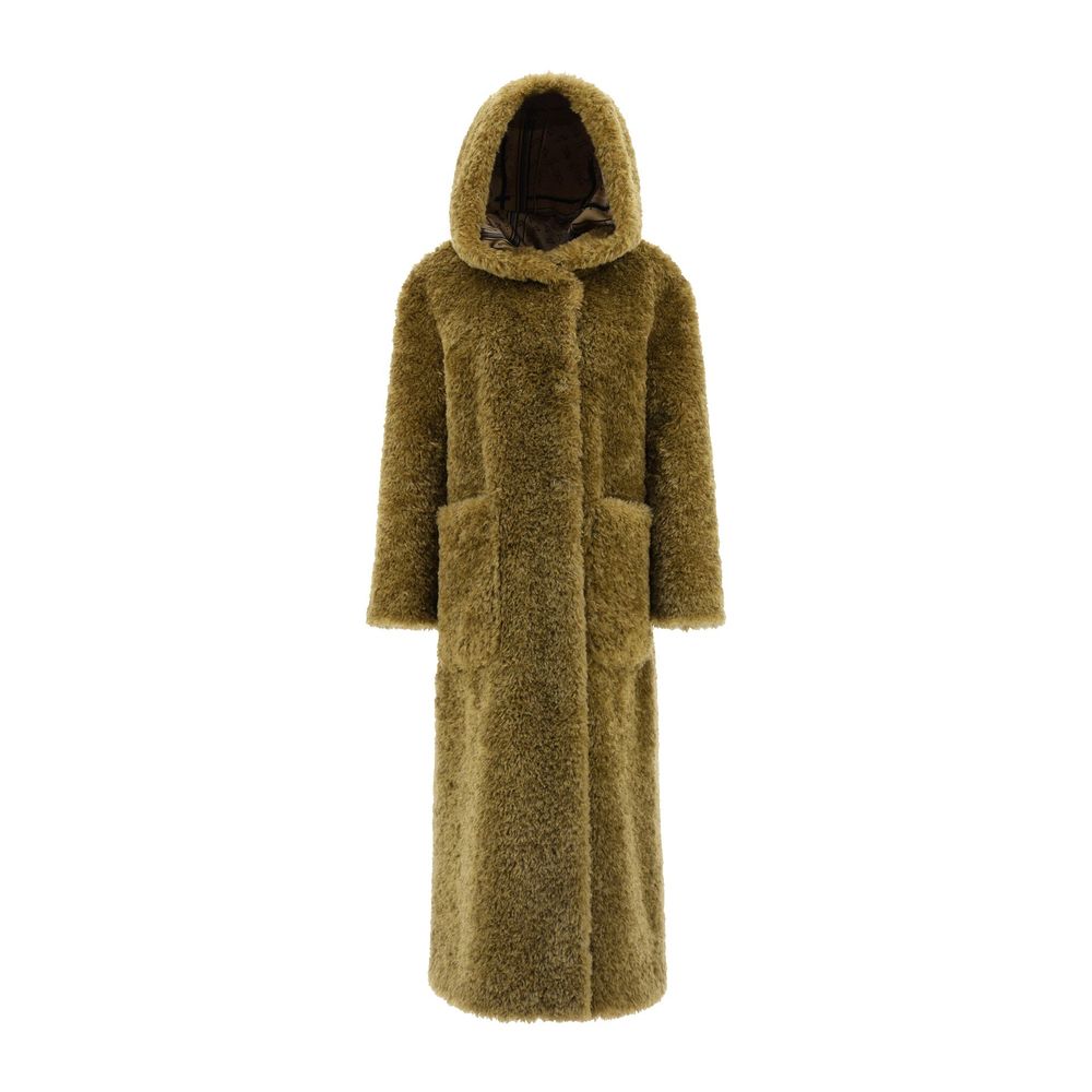 Herno Green Polyester Coat