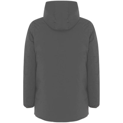 Suns Gray Polyester Jackets & Coat