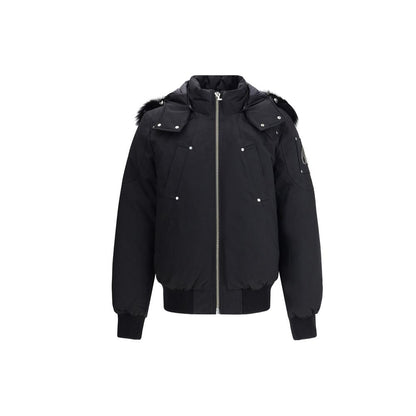 Moose Knuckles Black Cotton Clothing