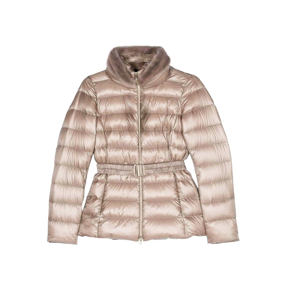 Herno Claudia Faux Fur-Trimmed Down Jacket