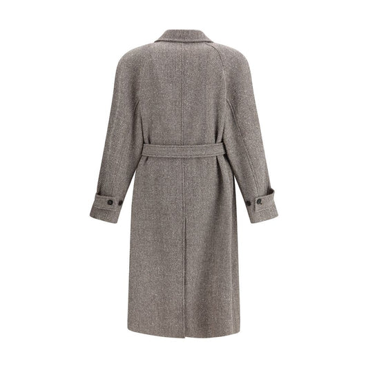 Ferragamo Beige Wool Coat