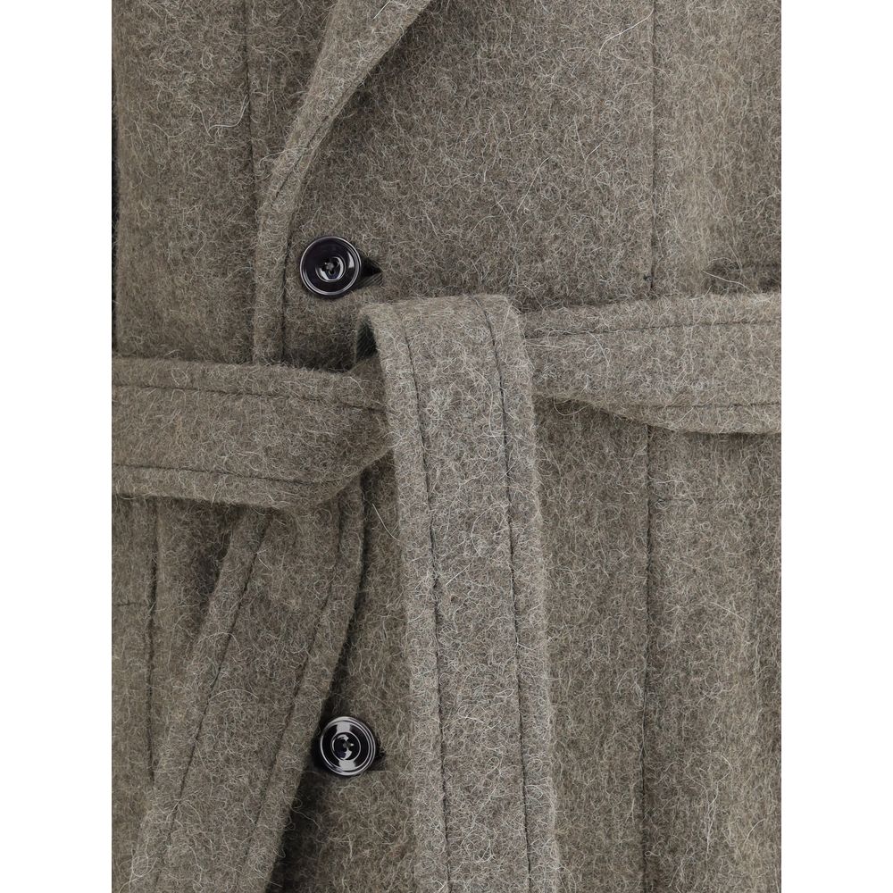 Lemaire Bicolor Wool Coat