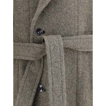 Lemaire Bicolor Wool Coat