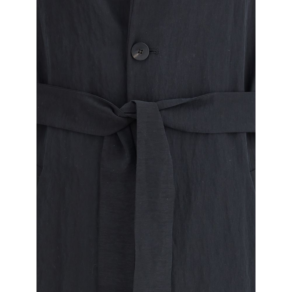 Fear Of God Black Lyocell Coat