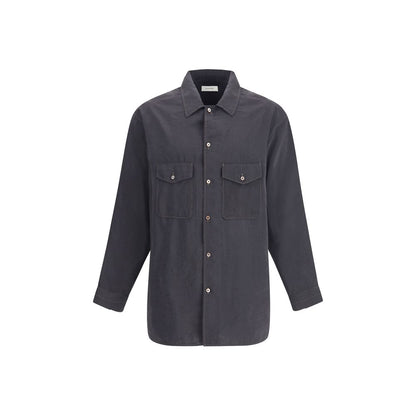 Lemaire Gray Silk Shirt