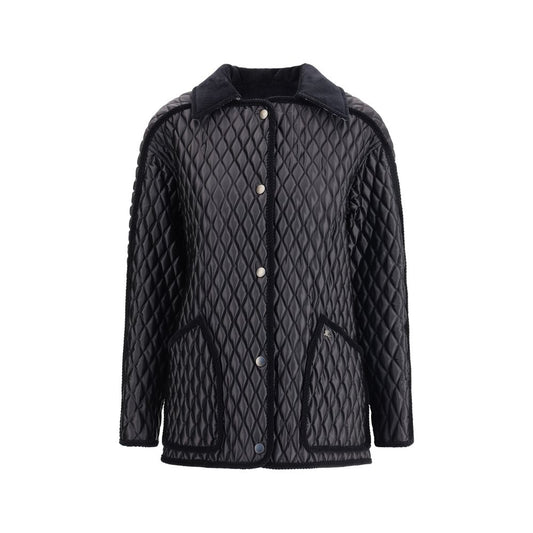 Burberry Black Polyamide Full-Length Jacket