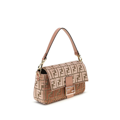 Fendi Multicolor Calf Leather Bos Taurus Shoulder Bag