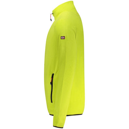 Norwegen 1963 Grüner Polyester-Herrenpullover