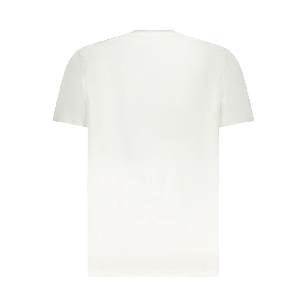Calvin Klein – Weißes Baumwoll-T-Shirt für Herren