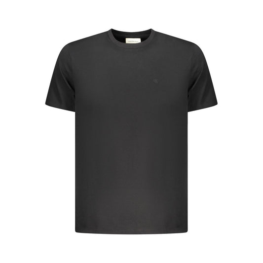 Calvin Klein – Schwarzes Baumwoll-T-Shirt für Herren