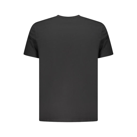 Calvin Klein – Schwarzes Baumwoll-T-Shirt für Herren
