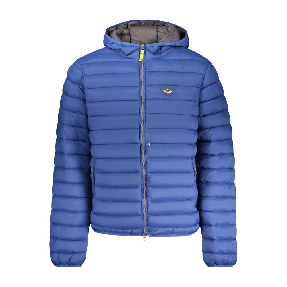Blaue Herrenjacke aus Polyamid von Armata Di Mare