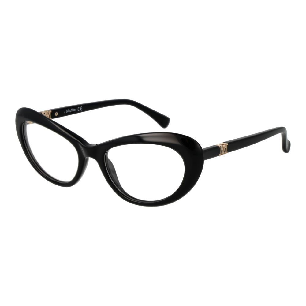 Max Mara Schwarze Kunststoffbrille (Gestell)