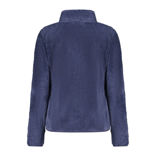 Norwegen 1963 Blauer Polyester-Pullover für Damen