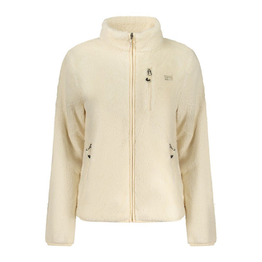 Norwegen 1963 Weißer Polyester-Damenpullover