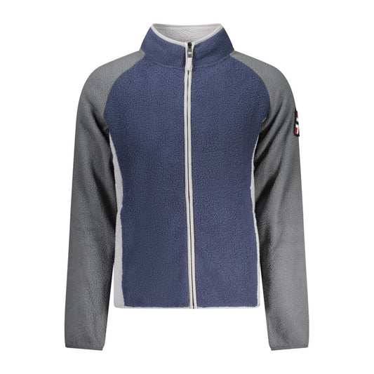 Norwegen 1963 Blauer Polyester-Herrenpullover