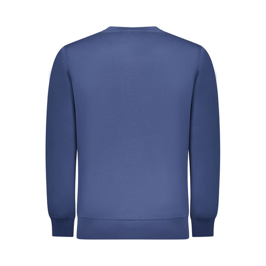Gewehrblauer Baumwollpullover für Herren