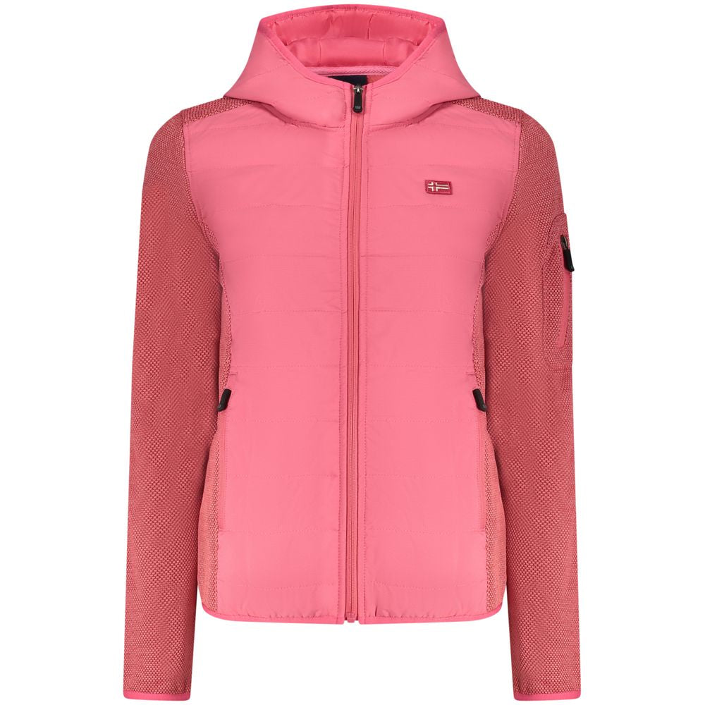 Norwegen 1963 Rosa Polyester Damenjacke