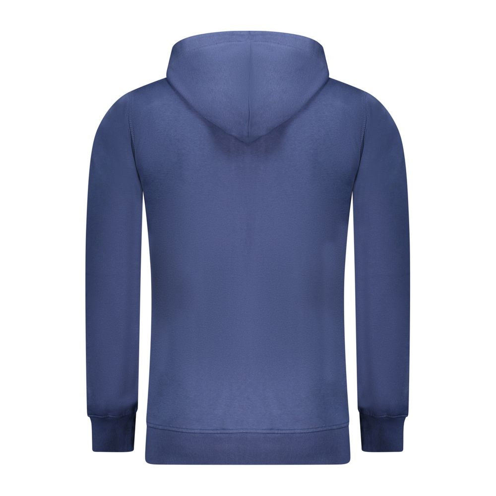 Gewehrblauer Baumwollpullover für Herren