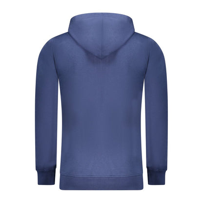 Gewehrblauer Baumwollpullover für Herren