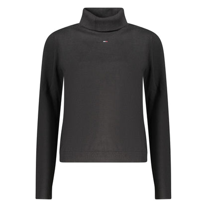 Tommy Hilfiger – Schwarzer Baumwollpullover für Damen