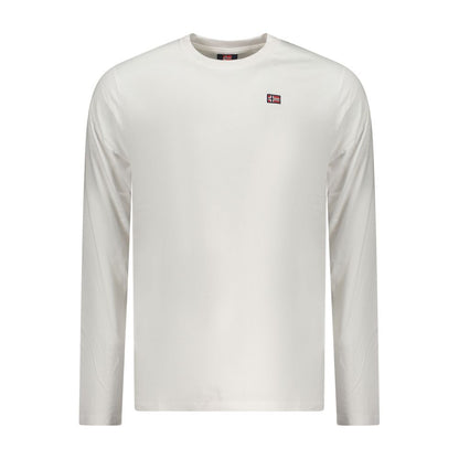 Norwegen 1963 Weißes Baumwoll-Herren-T-Shirt