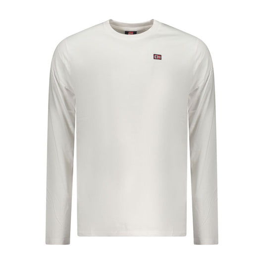 Norwegen 1963 Weißes Baumwoll-Herren-T-Shirt
