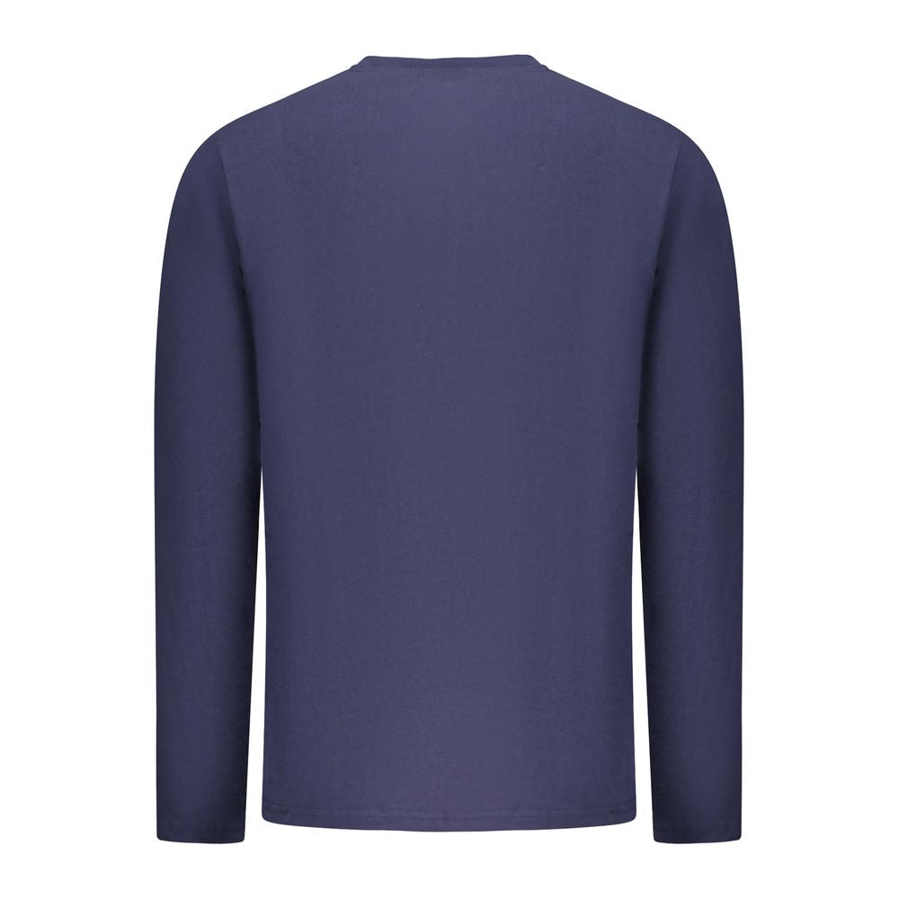 Norwegen 1963 Blaues Baumwoll-T-Shirt für Herren