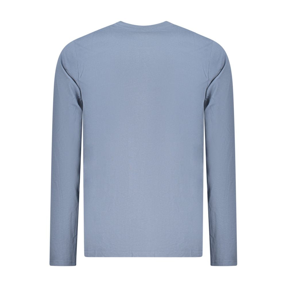 Norwegen 1963 Blaues Baumwoll-T-Shirt für Herren