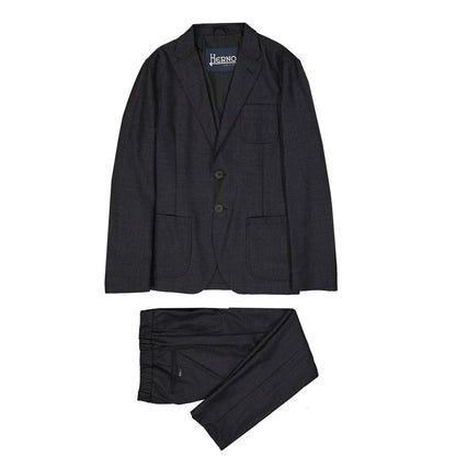 Herno Gray Wool Blazer