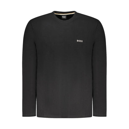 Hugo Boss Schwarzer Baumwollpullover für Herren