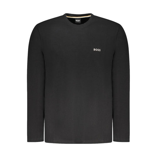 Hugo Boss Schwarzer Baumwollpullover für Herren