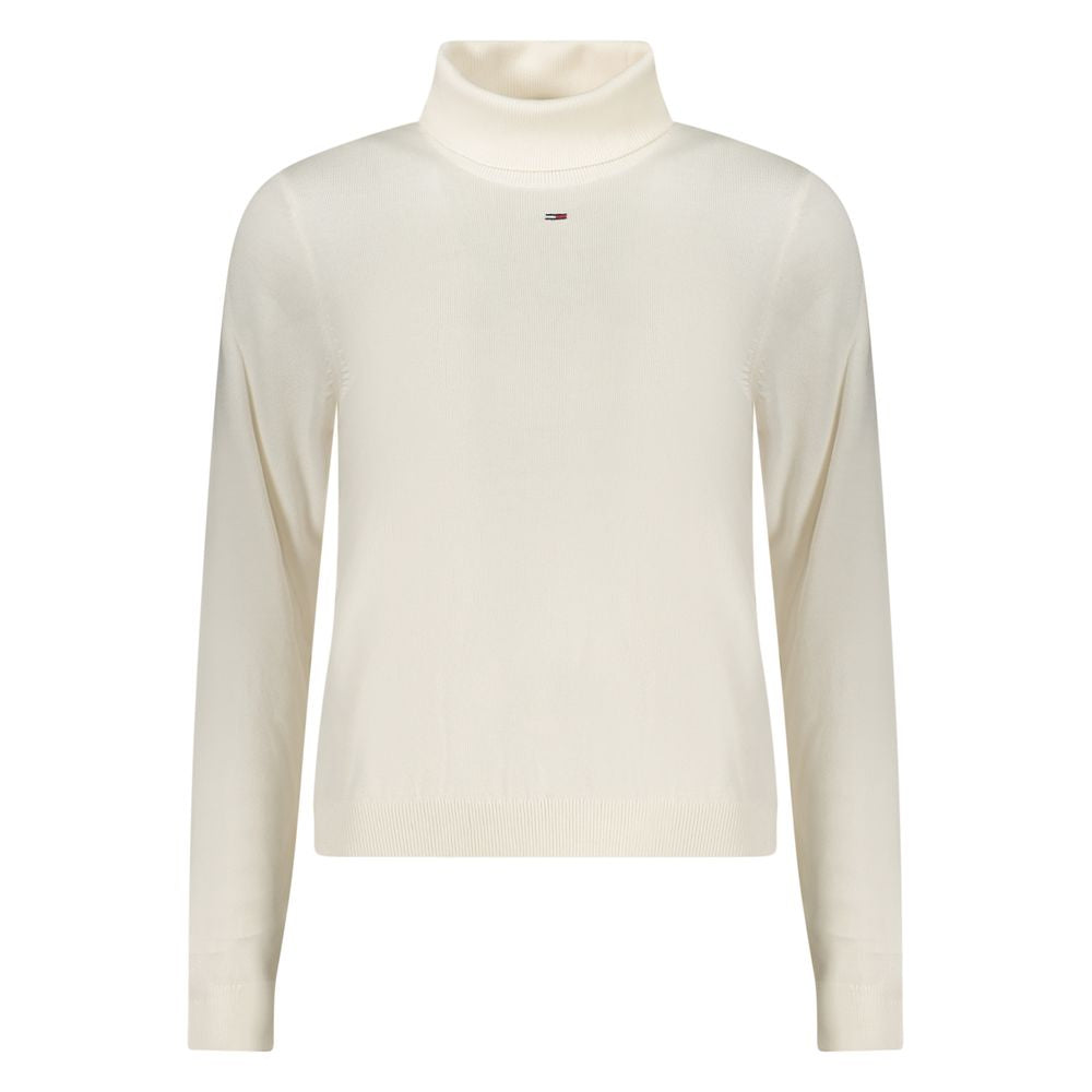 Tommy Hilfiger – Weißer Baumwollpullover für Damen