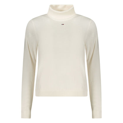 Tommy Hilfiger – Weißer Baumwollpullover für Damen