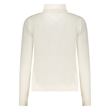 Tommy Hilfiger – Weißer Baumwollpullover für Damen