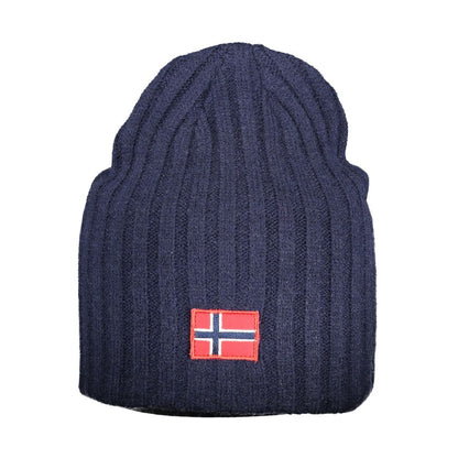 Norwegen 1963 Blaue Polyester-Männerkappe