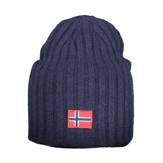 Norwegen 1963 Blaue Polyester-Männerkappe